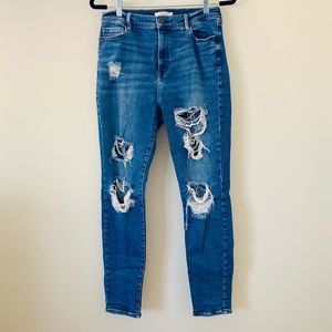 PacSun High Rise Blue Jean Jeggings